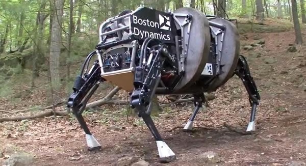美国波士顿动力公司研发的“山猫”机器人