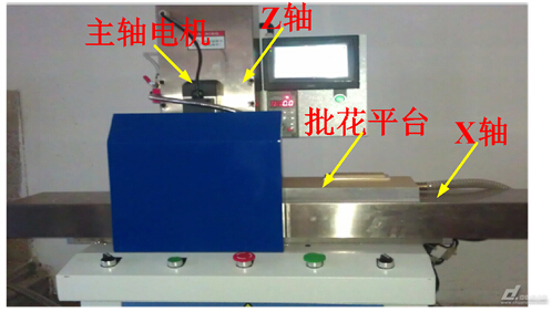 兩軸數(shù)控批花機整體結(jié)構(gòu)解析圖