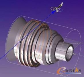 GibbsCAM 缠绕加工螺旋圆弧槽