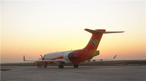 ARJ21飞机103架机承担此次测试试飞任务