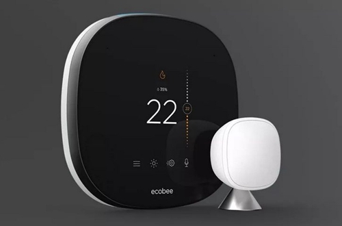 Ecobee发布新型智能恒温器：玻璃外壳，内置语音助手