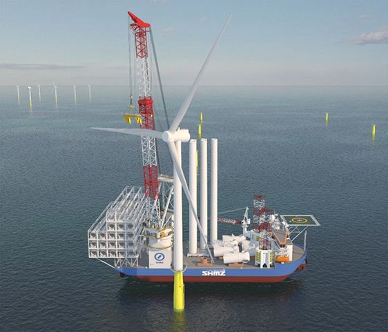 ABB获日本首艘自升式风电安装船电力系统订单
